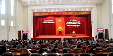 Quảng Ninh Phổ biến quy định của pháp luật về quản lý, cung cấp, sử dụng dịch vụ Internet và trò chơi điện tử công cộng